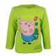 Purcelușa Peppa Tricou lung pentru copii George 110 cm