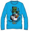 Minecraft tricou cu mânecă lungă pentru copii, top 10 ani