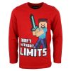 Minecraft tricou cu mânecă lungă pentru copii, 10 ani