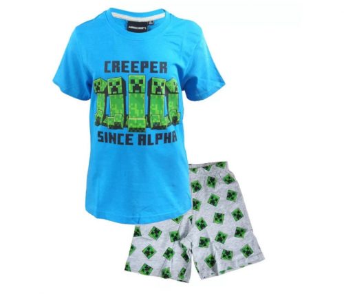 Minecraft pijama scurt pentru copii 10 ani