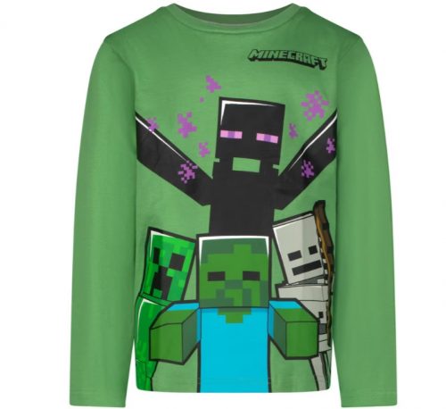 Minecraft tricou cu mâneci lungi pentru copii, 10 ani