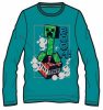 Minecraft tricou cu mâneci lungi pentru copii, top 12 ani