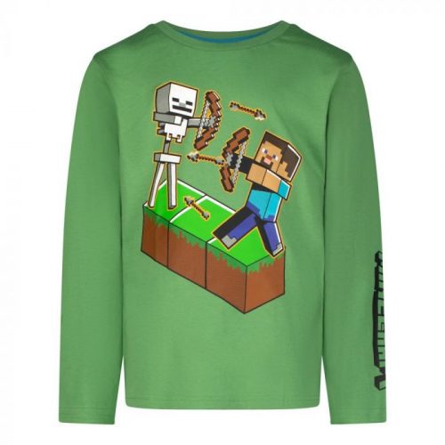 Minecraft BOOM! tricou lung pentru copii, bluză 10 ani