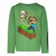 Minecraft BOOM! tricou cu mânecă lungă pentru copii, top 12 ani