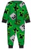 Minecraft pijamale lungi pentru copii, overal 3/4 ani