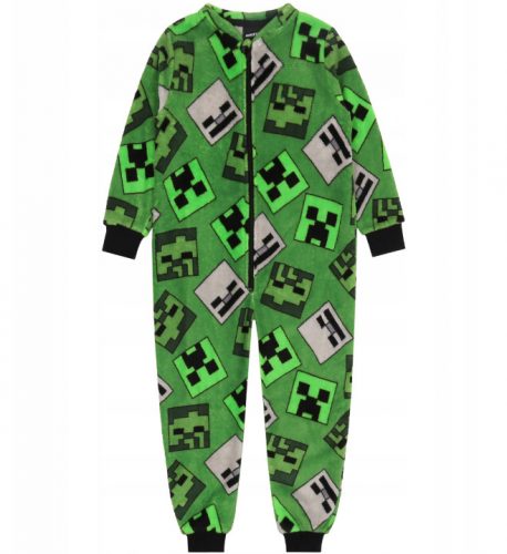 Minecraft pijama lungă pentru copii, overall 5/6 ani