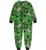 Minecraft pijamale lungi pentru copii, overall 7/8 ani