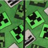 Minecraft pijamale lungi pentru copii, overall 7/8 ani