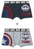 Avengers Marvel, Boxeri bărbați Captain America 2 bucăți/pachet XL