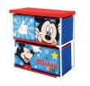 Disney Mickey  Star Suport de depozitare pentru jucării cu 3 compartimente 53x30x60 cm