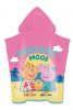 Purcelușa Peppa Sunshine prosop de plajă poncho 55x110cm (Uscare Rapidă)