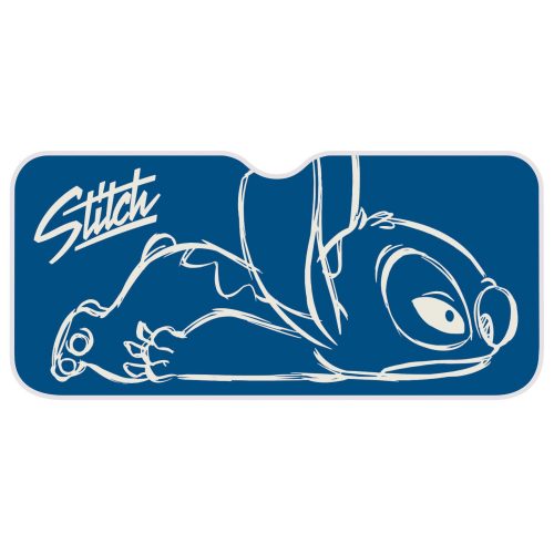 Disney Lilo și Stitch parasolar auto din aluminiu, protecție solară pentru parbriz 130x70 cm