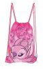 Disney Lilo și Stitch Pink Angel geantă sport, sac de gimnastică 44 cm