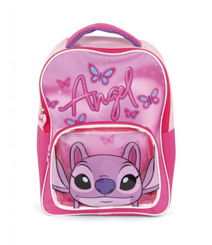 Disney Lilo și Stitch Pink Angel rucsac, geantă 30 cm