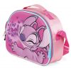 Disney Lilo și Stitch Pink Angel Geantă de prânz termo 3D 26 cm