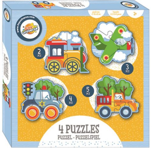 Vehicul set puzzle de forme