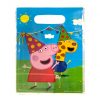 Purcelușa Peppa Party pungă cadou set de 10