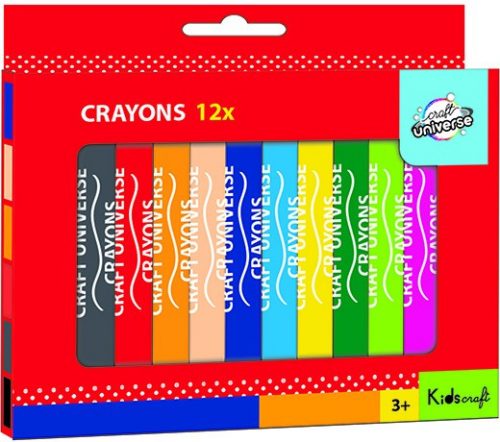 Colorat Set de creioane cerate jumbo 12 buc