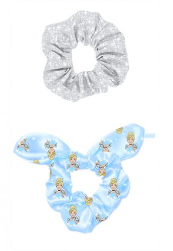 Prințesele Disney Set elastic de păr Cinderella Silver Shine 2 buc