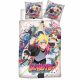 Naruto Ninja Squad Lenjerie de pat Boruto 140×200cm, 63×63 cm microfibră