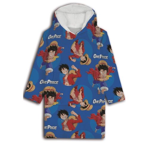 One Piece pătură polară plușată de îmbrăcat, poncho