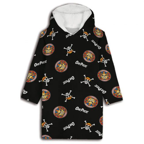 One Piece Thousand Sunny pătură plușată din polar, poncho