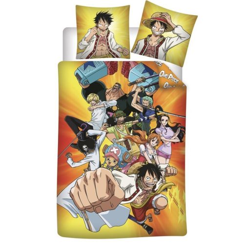 One Piece Journey set de lenjerie de pat 140×200cm, 65×65 cm