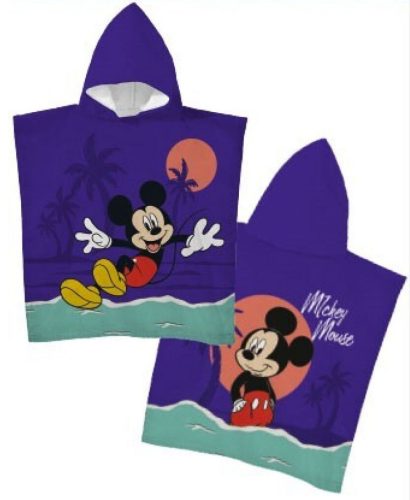 Disney Mickey  Sea poncho prosop de plajă 55x110 cm (Fast Dry)