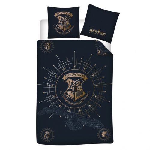 Harry Potter Dark set de lenjerie de pat 140×200cm, 65x65 cm