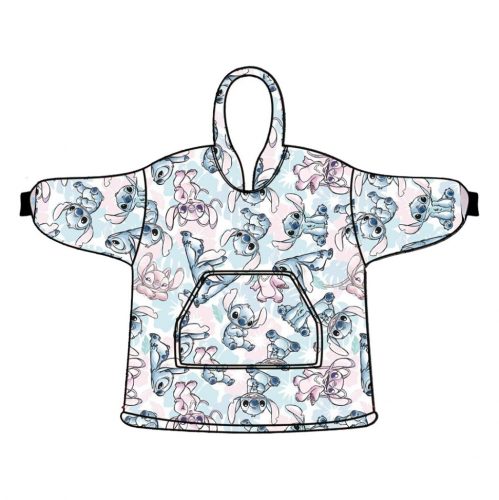 Disney Lilo și Stitch Angel pătură polar pluș adult, poncho