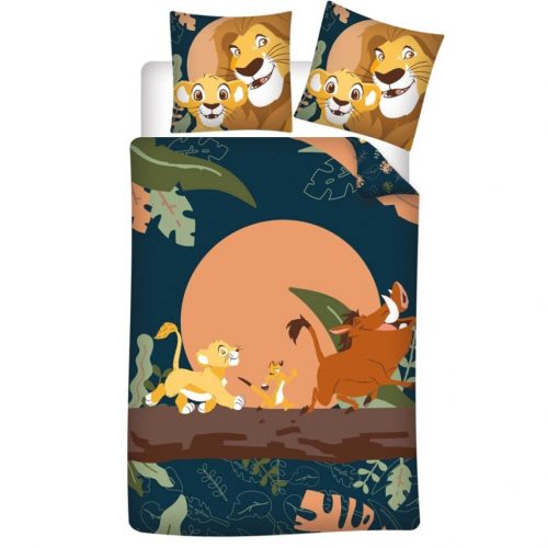 Disney Regele Leu Hakuna Matata husa de pat 140×200cm, 65x65 cm