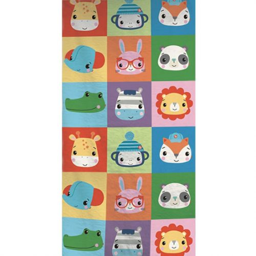 Fisher-Price Prosop de baie Animals, prosop de plajă 70x140cm