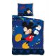 Disney Mickey Steps set de lenjerie de pat 140×200cm, 63×63 cm microfibră