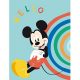 Disney Mickey  Pătură fleece Hello 100x140cm