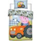 Purcelușa Peppa Lenjerie de pat pentru copii George's Tractor 100×135cm, 40×60 cm