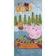 Purcelușa Peppa Kayak prosop de baie, prosop de plajă 70x140cm