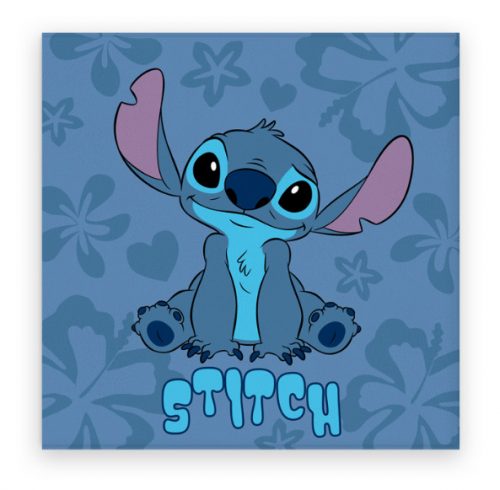 Disney Lilo și Stitch Blue Hibiscus prosop de mână, prosop de față, prosop 30x30cm