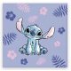 Disney Lilo și Stitch Purple prosop de mână, prosop de față, prosop 30x30cm