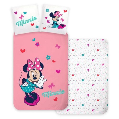 Disney Minnie  Whisper set de lenjerie de pat 140×200cm, 70×90 cm