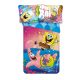 SpongeBob Fun set de așternuturi 135×200cm, 80×80 cm