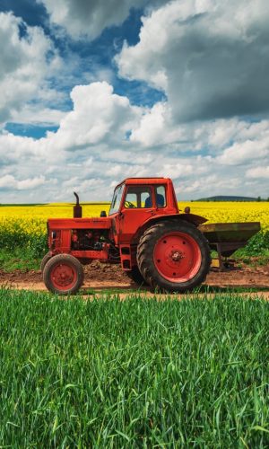 Tractor Field Work prosop de față, prosop 30x50cm