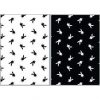 Playboy Monochrome set de lenjerie de pat 140×200cm, 70×90 cm