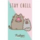 Pusheen Stay Chill prosop de mână, prosop de față, prosop 30x50 cm