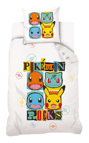 Pokémon Rocks set de lenjerie de pat 140×200cm, 70×90 cm