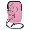 Disney Minnie  Pink geantă suport telefon, geantă de umăr 18 cm