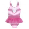 Disney Minnie Striped costum de baie pentru copii, înot 2-6 ani