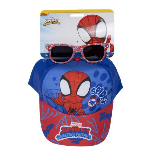 Omul Păianjen Spidey set de ochelari de soare și șapcă de baseball