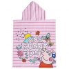 Purcelușa Peppa Sunny Day poncho prosop de plajă 50 x 115 cm