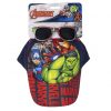 Avengers set de ochelari de soare și șapcă de baseball