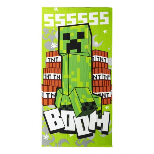 Minecraft Boom prosop de baie, prosop de plajă 70x140cm (Fast Dry)